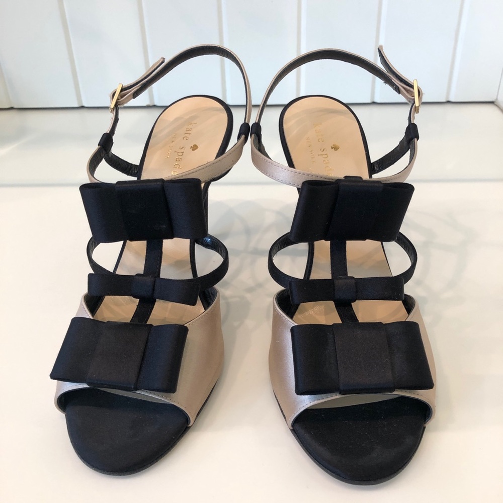 Kate Spade Satin Bow Heels